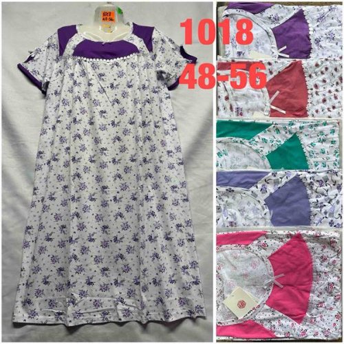 Ночнушка HomeWear (48-56) 1018 mix (лето) HomeWear 1018 mix