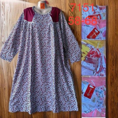 Ночнушка HomeWear (58-68) 7151 mix (деми) HomeWear 7151 mix