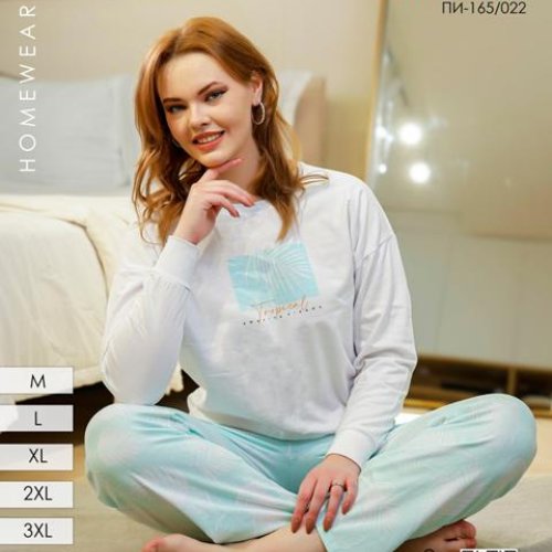 Пижама Imlion (46-56) 165-022 l.grey (зима) Imlion 165-022 l.grey