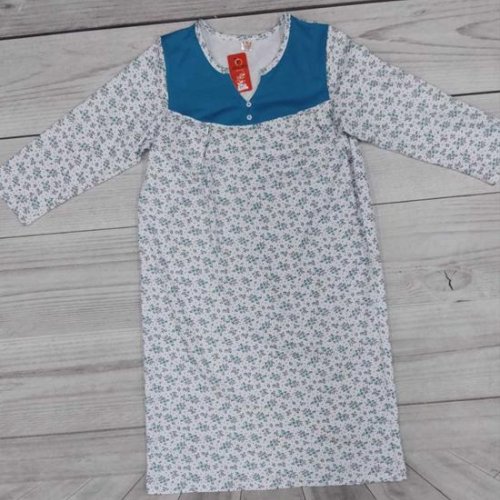 Ночнушка Imlion (48-56) 227 white-blue (зима) Imlion 227 white-blue