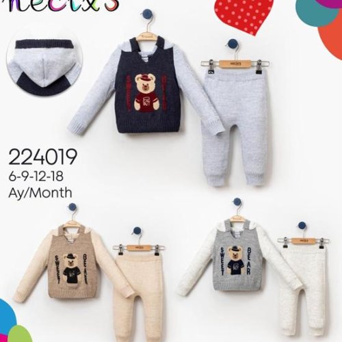 Костюм Meloria (0.6-1.6) 224019 grey-beige (зима) Meloria 224019 grey-beige