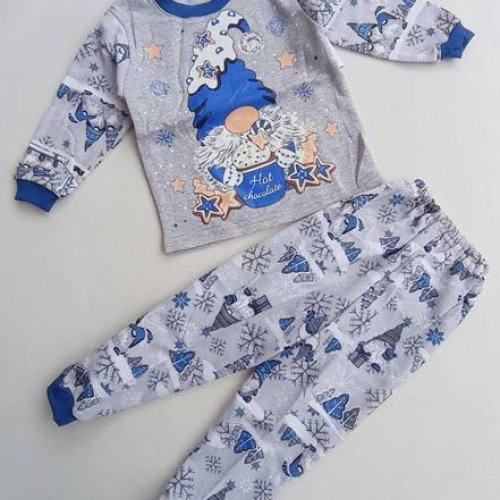 Пижама Meloria (28-36) ML2927 grey (зима) Meloria ML2927 grey