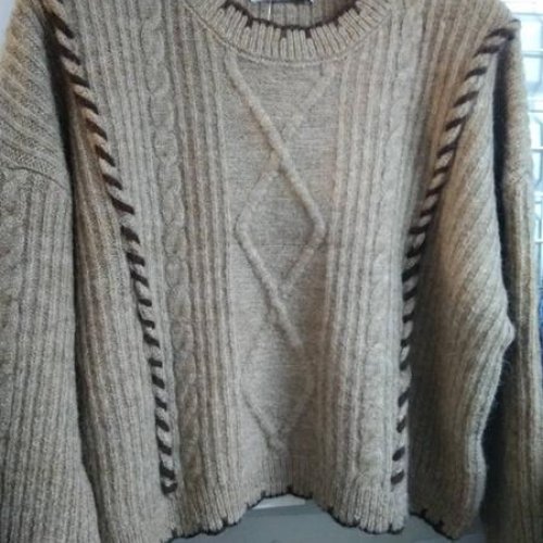 Свитер Dream (S-L) DM146 beige (зима) Dream DM146 beige