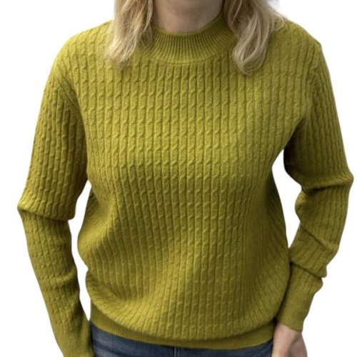 Свитер Elena&Vika (44-50) 24083 green (зима) Elena&Vika 24083 green