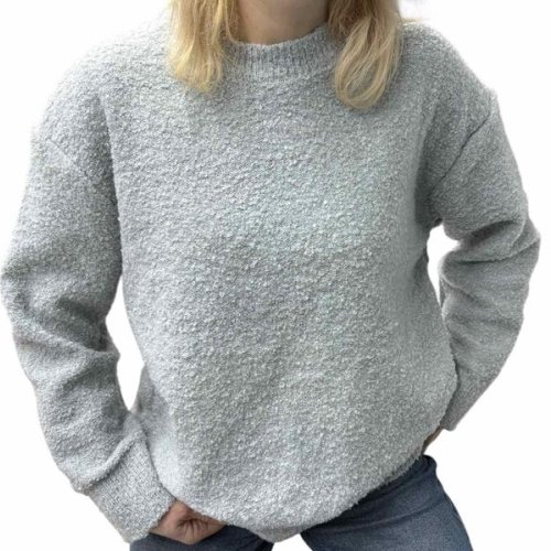 Свитер Elena&Vika (46-52) 24058 grey (зима) Elena&Vika 24058 grey