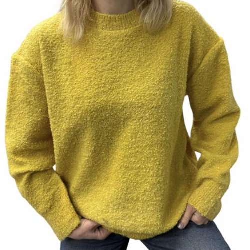 Свитер Elena&Vika (46-52) 24058 yellow (зима) Elena&Vika 24058 yellow