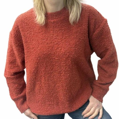 Свитер Elena&Vika (46-52) 24058 terrakot (зима) Elena&Vika 24058 terrakot