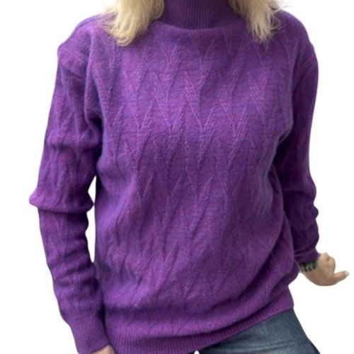 Свитер Elena&Vika (48-52) 26370 purple (зима) Elena&Vika 26370 purple