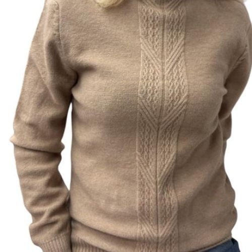 Свитер Elena&Vika (44-48) 24037 beige (зима) Elena&Vika 24037 beige