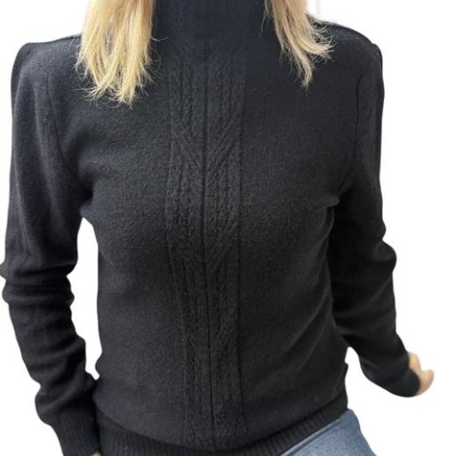 Свитер Elena&Vika (44-48) 34037 black (зима) Elena&Vika 34037 black