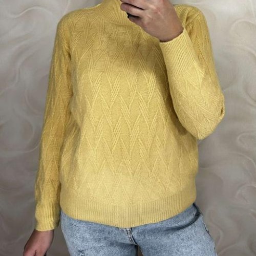 Свитер Elena&Vika (44-46) 24026 yellow (зима) Elena&Vika 24026 yellow