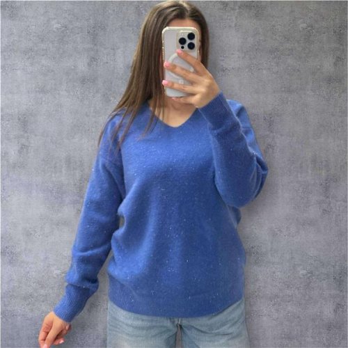 Свитер Elena&Vika (46-52) 25515 blue (зима) Elena&Vika 25515 blue