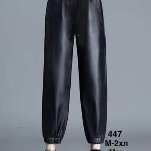 Штаны Minh (M-2XL) 447 black (зима) Minh 447 black