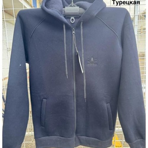 Кофта спорт Minh (50-58) MH418 black (зима) Minh MH418 black