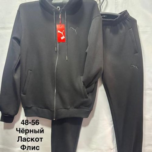 Костюм спорт Minh (48-56) MH438 black (зима) Minh MH438 black