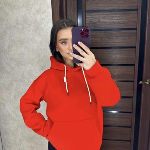 Худи Valentina (42-52) 1-1 red (зима) Valentina 1-1 red