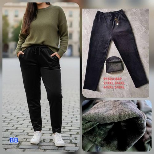 Штаны Hoan (2XL-6XL) BB9152A black (зима) Hoan BB9152A black