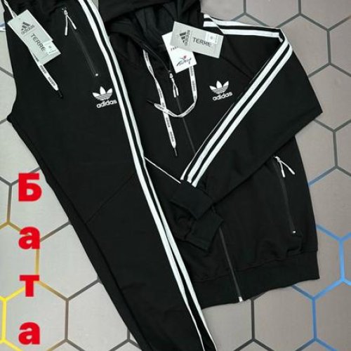 Костюм спорт Alex Clothes (2XL-6XL) 13084 black (зима) Alex Clothes 13084 black