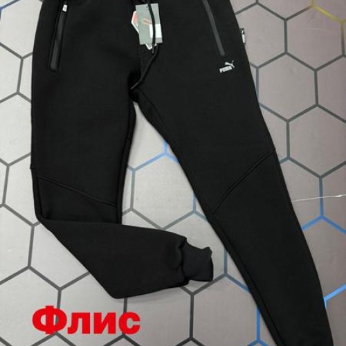 Штаны спорт Alex Clothes (S-2XL) 13087 black (зима) Alex Clothes 13087 black