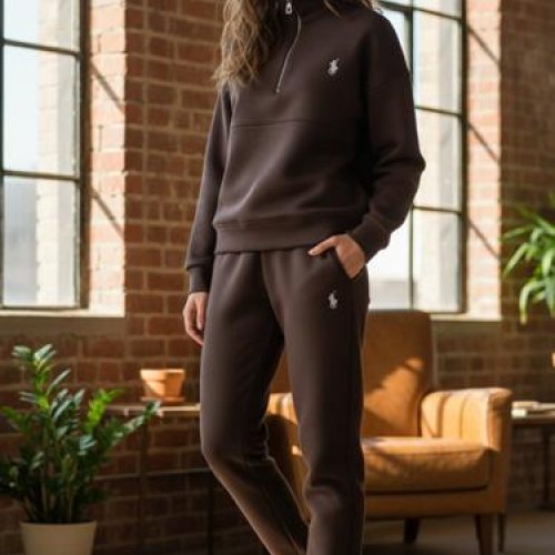 Костюм спорт Delviago (46-50) DL569 brown (зима) Delviago DL569 brown