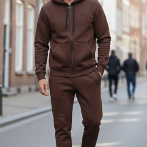 Костюм спорт Delviago (46-54) DL575 brown (зима) Delviago DL575 brown