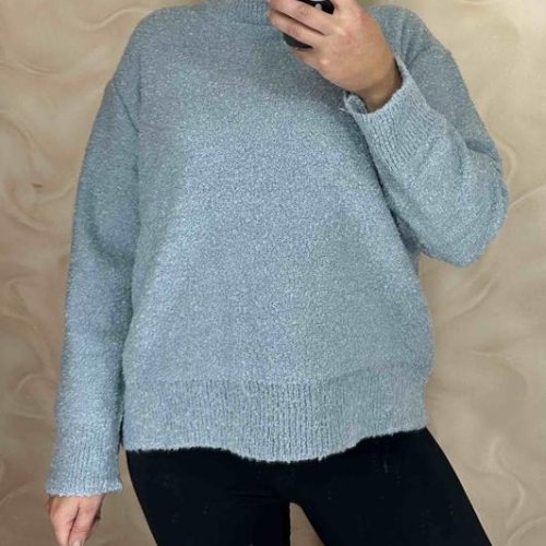 Свитер LeVisha (46-50) 24058 l.blue (зима) LeVisha 24058 l.blue