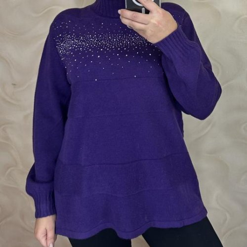 Свитер LeVisha (50-56) 24070 purple (зима) LeVisha 24070 purple