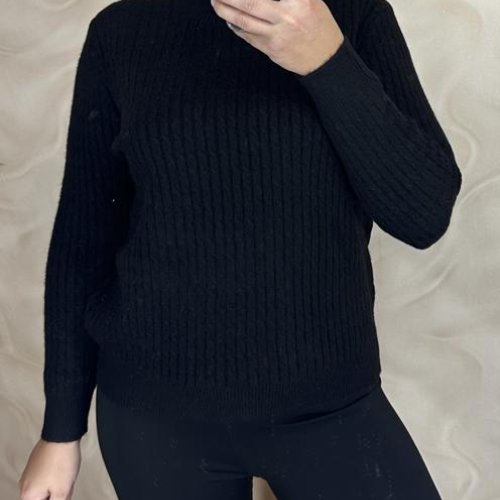 Свитер LeVisha (46-50) 24083 black (зима) LeVisha 24083 black