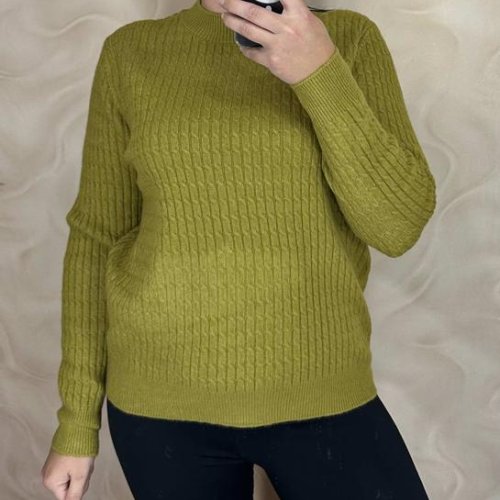 Свитер LeVisha (46-50) 24083 khaki (зима) LeVisha 24083 khaki