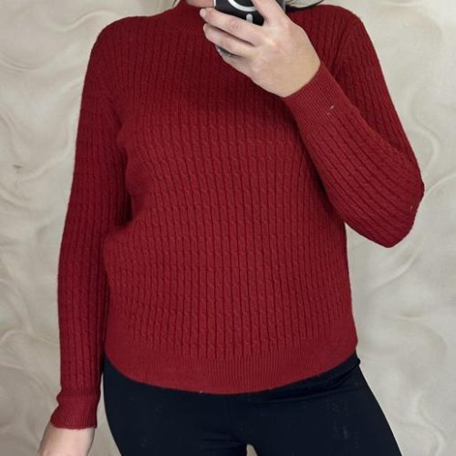 Свитер LeVisha (46-50) 24083 wine (зима) LeVisha 24083 wine