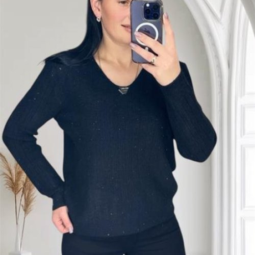 Свитер LeVisha (46-50) 25416 black (зима) LeVisha 25416 black