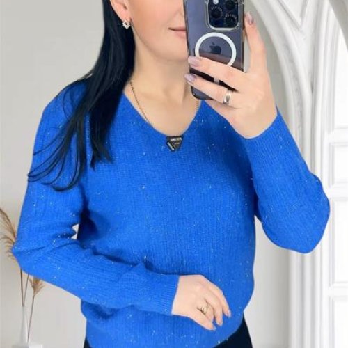 Свитер LeVisha (46-50) 25416 blue (зима) LeVisha 25416 blue