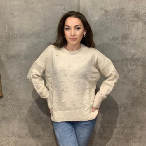 Свитер Modnulya (one size) 1909 l.beige (зима) Modnulya 1909 l.beige