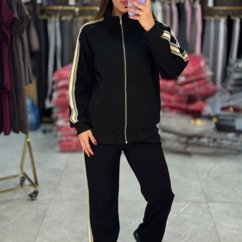 Костюм спорт Modnulya (S-L) 2770 black (зима) Modnulya 2770 black