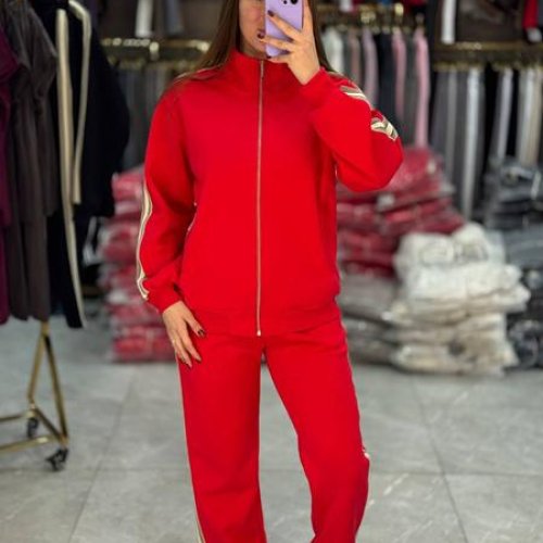Костюм спорт Modnulya (S-L) 2770 red (зима) Modnulya 2770 red
