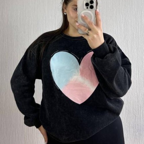 Свитер Modnulya (one size) 6518 black (зима) Modnulya 6518 black