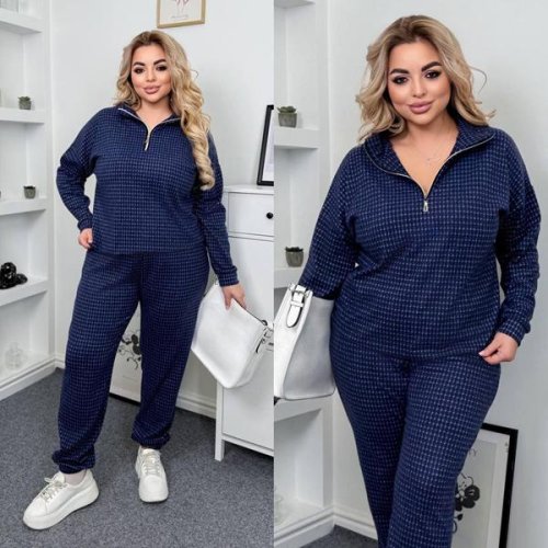 Костюм Modnulya (46-60) 7864-1 navy (зима) Modnulya 7864-1 navy