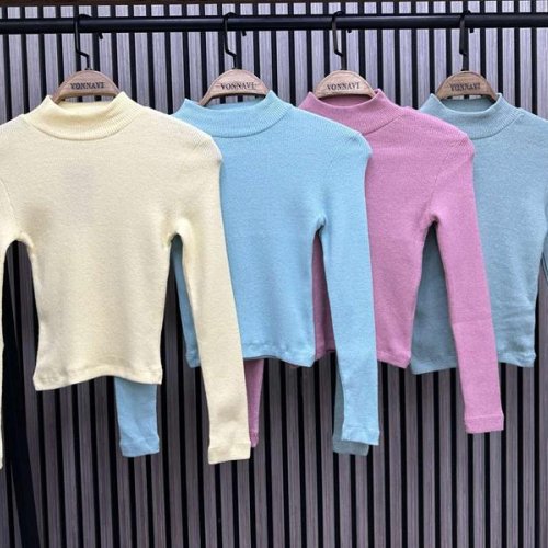 Топ Modnulya (S-L) MD162 l.blue (деми) Modnulya MD162 l.blue