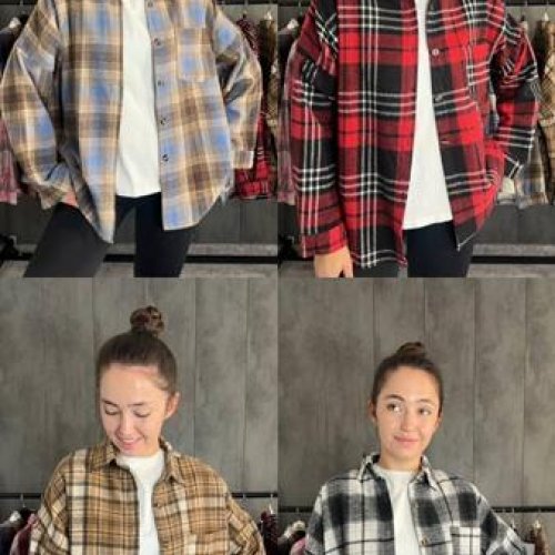Рубашка Modnulya (one size) MD202 l.brown (зима) Modnulya MD202 l.brown