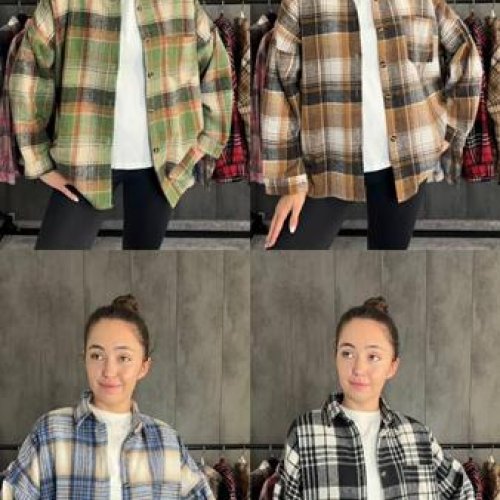 Рубашка Modnulya (one size) MD213 brown (зима) Modnulya MD213 brown