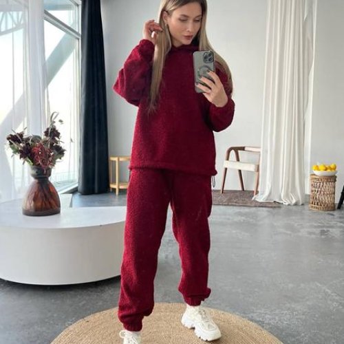 Костюм спорт Modnulya (42-48) 5132 wine (зима) Modnulya 5132 wine