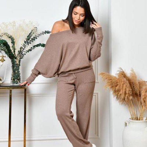 Костюм Modnulya (42-52) 8059 brown (зима) Modnulya 8059 brown