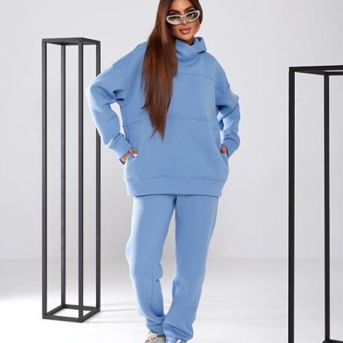 Костюм спорт Modnulya (M-2XL) MD229 l.blue (зима) Modnulya MD229 l.blue