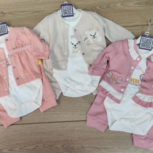 Костюм Emir kids (0.3-0.9) 776 peach (деми) Emir kids 776 peach