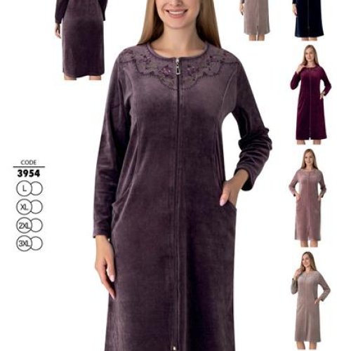 Халат Cotpark (L-3XL) 3954 nude (деми) Cotpark 3954 nude