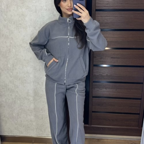 Костюм спорт Valentina (42-52) 106 grey (зима) Valentina 106 grey