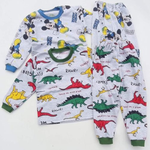 Пижама Meloria (28-36) ML3107 grey-l.blue (зима) Meloria ML3107 grey-l.blue