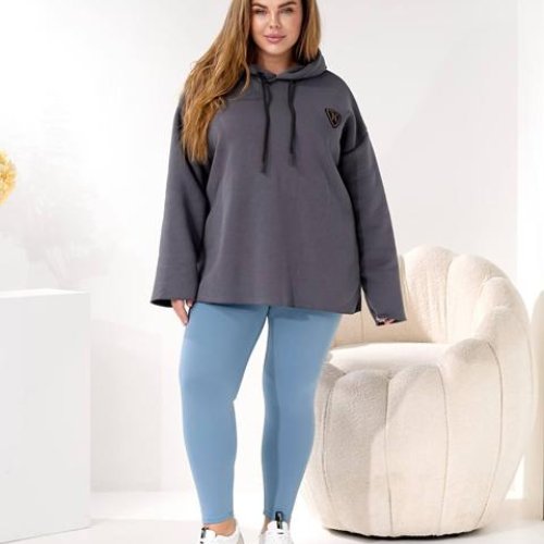 Худи BAT (42-52) 70-4 grey (зима) BAT 70-4 grey