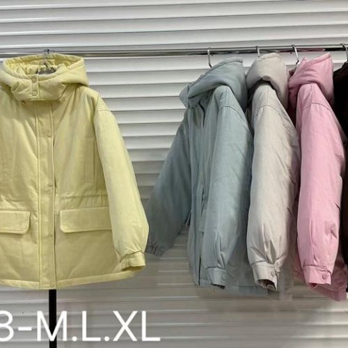 Куртка Modnulya (M-XL) 188 pink (зима) Modnulya 188 pink