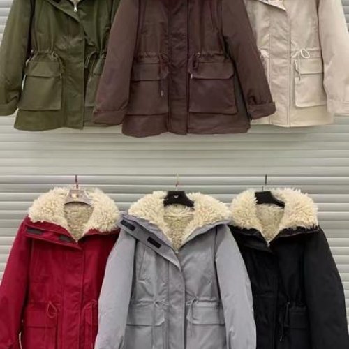 Куртка Modnulya (M-XL) 506 brown (зима) Modnulya 506 brown